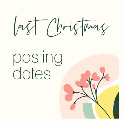 Last Christmas Posting Dates